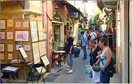 Rethymnon: Arambatzoglou-Stra�e - Copyright (c) 2007 Ingo H. Dietrich